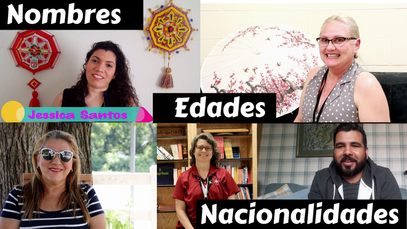 Nombres - Edades - Nacionalidades